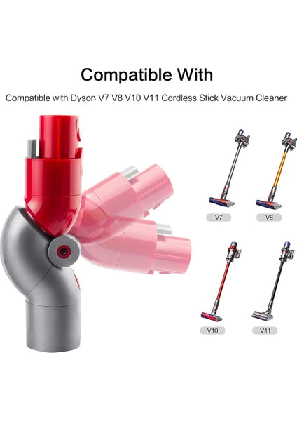 Dyson V7 V8 V10 V11 V15 Için Alt Adaptör Hızlı Yayın Adaptör