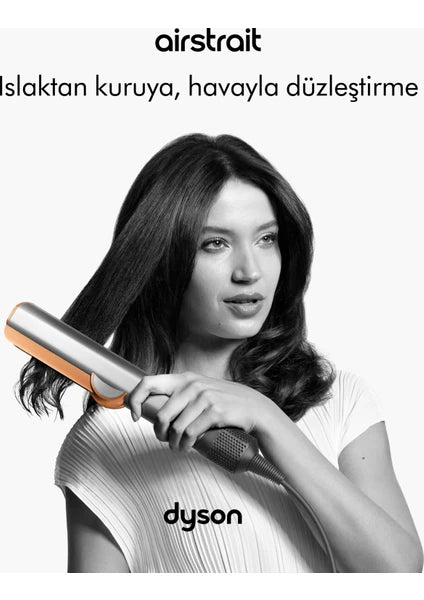 Dyson Airstrait™ Saç Düzleştirici (Jasper Plum)