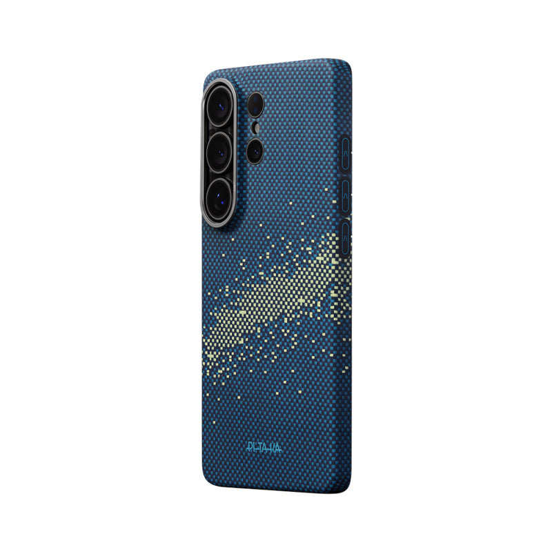 galaxy-s26-ultra-kilif-m-safe-sarj-ozellikli-aramid-fiber-pitaka-tactile-woven-starpeak-edge-serisi-milky-way-galaxy-kapak