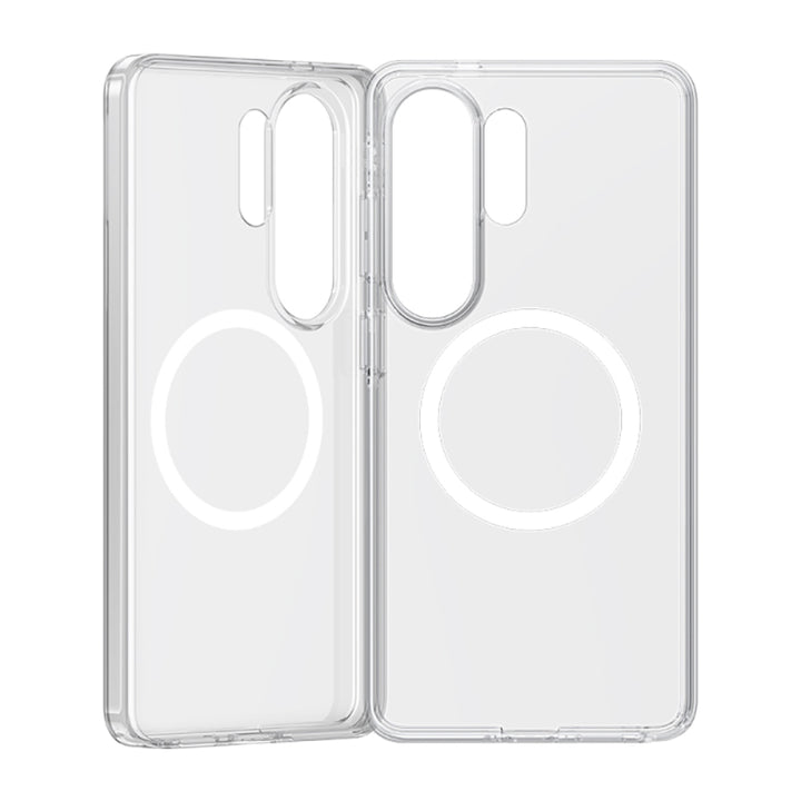 Galaxy S26 Ultra Kılıf M-safe Şarj Özellikli Benks Magnetik Crystal Serisi Şeffaf Kapak+2