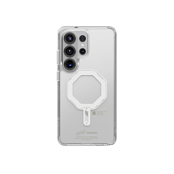Samsung Galaxy S26 Ultra Case M-safe Charging Feature Transparent Airbag Design Skinarma Saido Mag-Charge Nightglow Cover