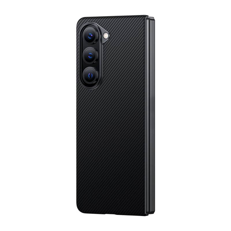 Galaxy Z Fold 5 Kılıf M-safe Özellikli Karbon Fiber Benks Essential 600D Kevlar Kapak
