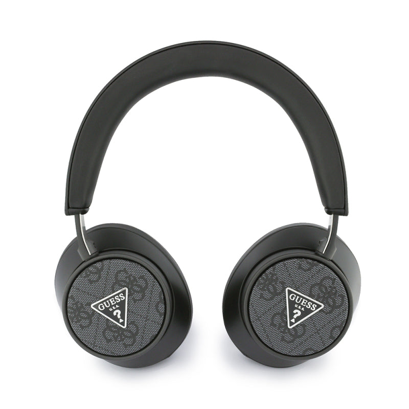 guess-original-licensed-enc-pu-4g-pattern-triangle-logo-over-ear-bluetooth-headphones