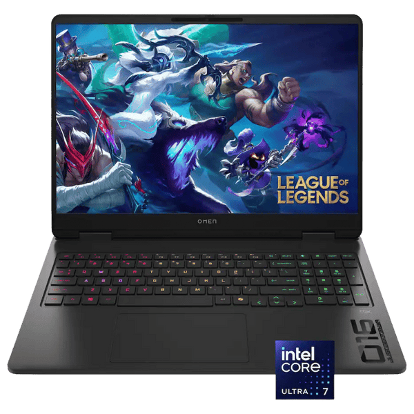 HP OMEN - 16'' 2K 144Hz Gaming Notebook, Intel Core Ultra 7 255H, 16GB RAM, NVIDIA GeForce RTX 5060, 1TB SSD