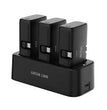 Green Lion 3 in 1 Power Bank Station, 5000mAh, LED Indicator, ABS Fireproof Material, Type-C & Lightning Integrated Cables - Black