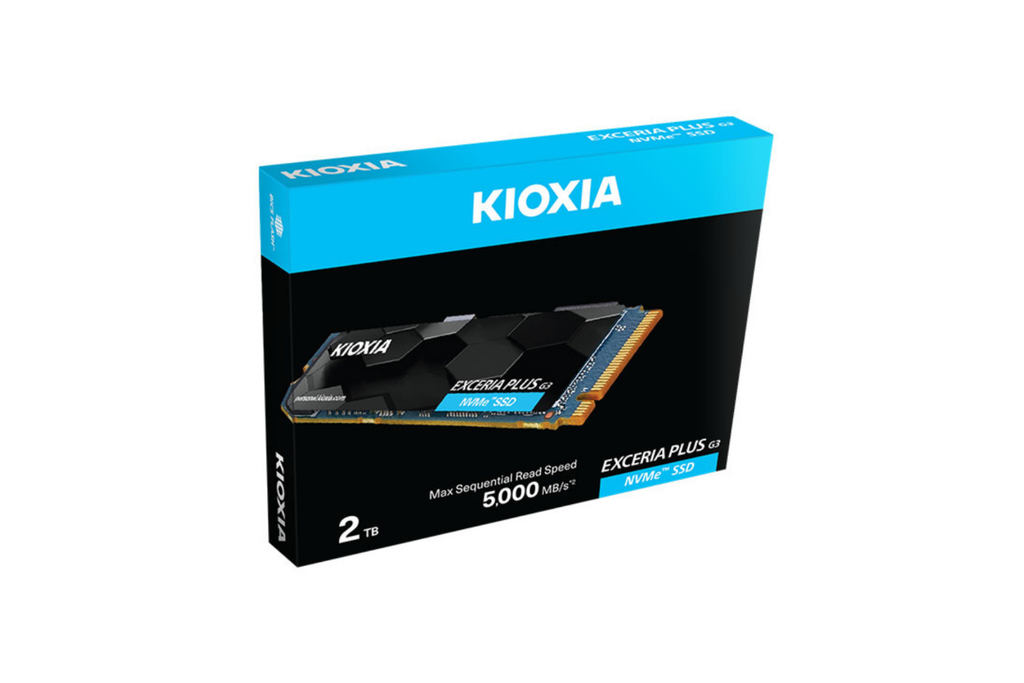 KIOXIA 2TB EXCERIA PLUS G3 NVMe M.2 2280 SSD (5000MB Okuma / 3900MB Yazma)