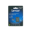 Lexar High Performance 256 GB 633X Adaptörlü Hafıza Kartı