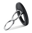 Pitaka 600D Aramid Fiber Classic Serisi Black-Grey Twill MagEZ Grip 3 Magnetik Ring Stand Telefon Tutucu
