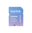 Sandisk Creator 512GB 190/130MB/S Microsdxc Uhs-I A2 V30 Adaptörlü Hafıza Kartı