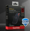 SanDisk Portable SSD 2 TB (SSD teknolojili harici sabit disk, 2,5 inç, 800 MB/s aktarım hızı, sağlam sürücü, dayanıklı kauçuktan sağlam sabitleme halkası) gri