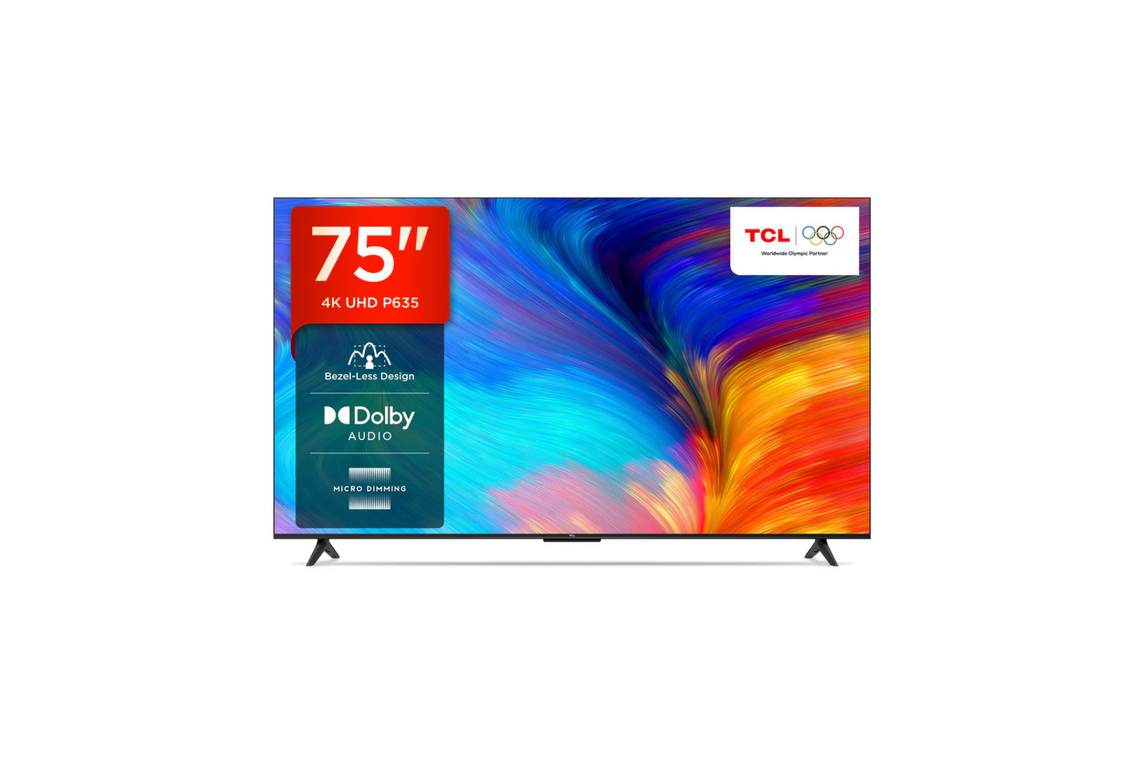 TCL 75" (75P635) GOOGLE TV 4K