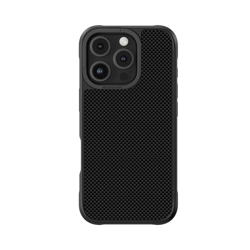 apple-iphone-16-pro-max-kilif-m-safe-sarj-ozellikli-600d-aramid-fiber-amazingthing-titan-max-serisi-kapak
