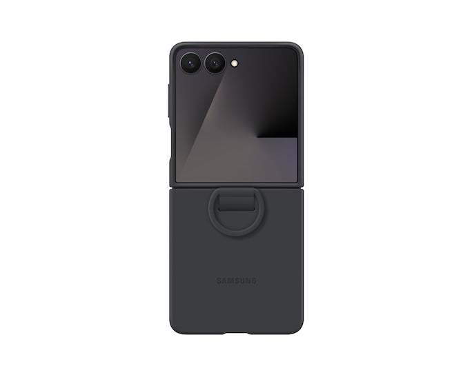 Samsung Galaxy Z Flip7 Yüzüklü Silikon Orijinal Kılıf