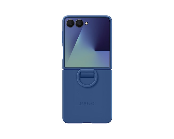 Samsung Galaxy Z Flip7 Yüzüklü Silikon Orijinal Kılıf