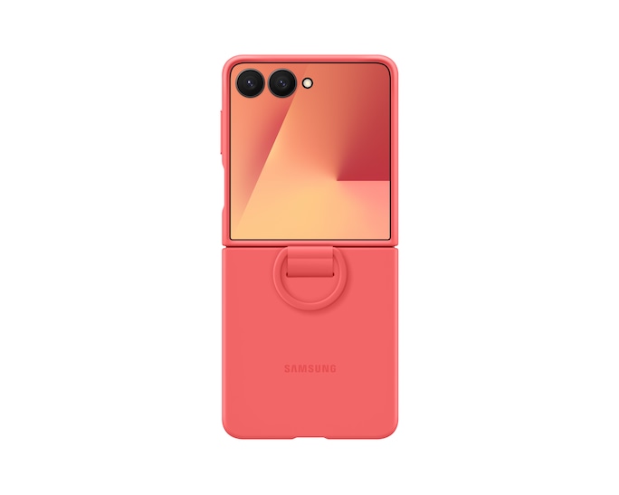 Samsung Galaxy Z Flip7 Yüzüklü Silikon Orijinal Kılıf
