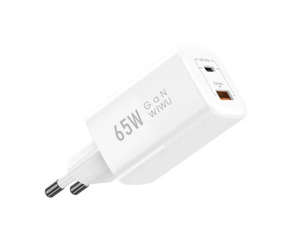 WiWU Nano GaN 65W Hızlı Şarj Cihazı