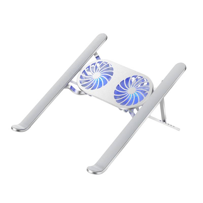 wiwu-s400-pro-cift-fanli-isikli-katlanabilir-ayarlanabilir-laptop-standi-5w-3000rpm