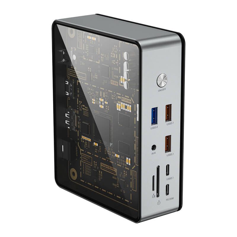 wiwu-w1601-matrix-16in1-led-atmosfer-isikli-type-c-hub-docking-station
