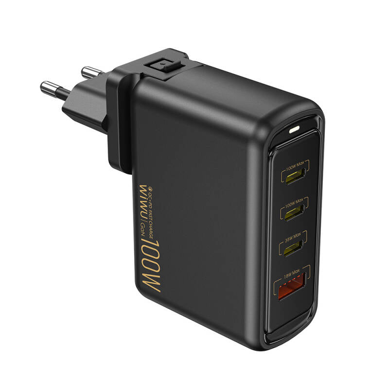 wiwu-wi-u022w-warrior-series-gan-technology-100w-qc-pd-universal-fast-charging-head