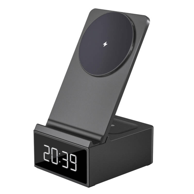 wiwu-wi-w011-platinum-3in1-dijital-saatli-ve-alarmli-hizli-sarj-ozellikli-magnetik-kablosuz-sarj-standi