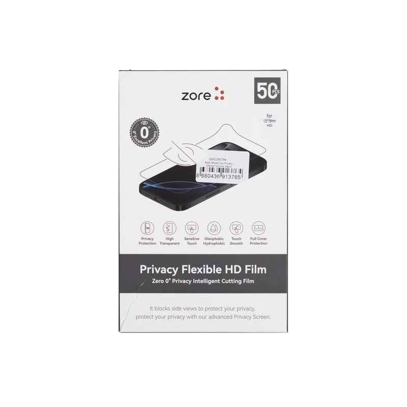 Zore Basic Model TPU Privacy Hayalet Ekran Koruyucu 196mm x 125mm