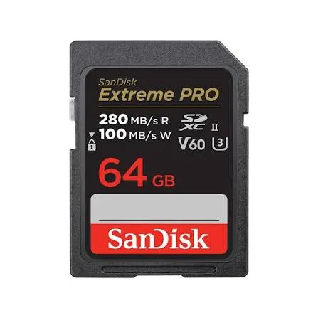 SanDisk Extreme Pro 64GB Hafıza Kartı