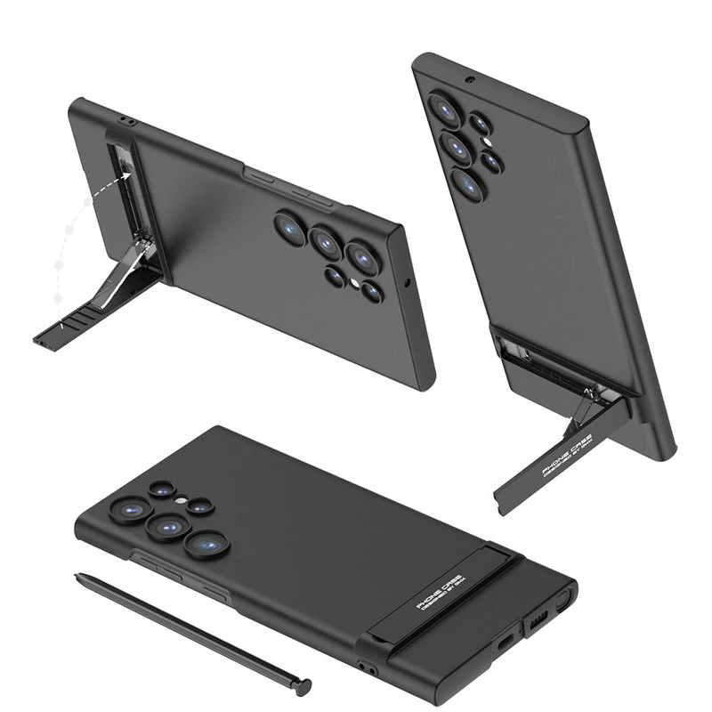 Zore Samsung Galaxy S23 Ultra Siyah Kılıf