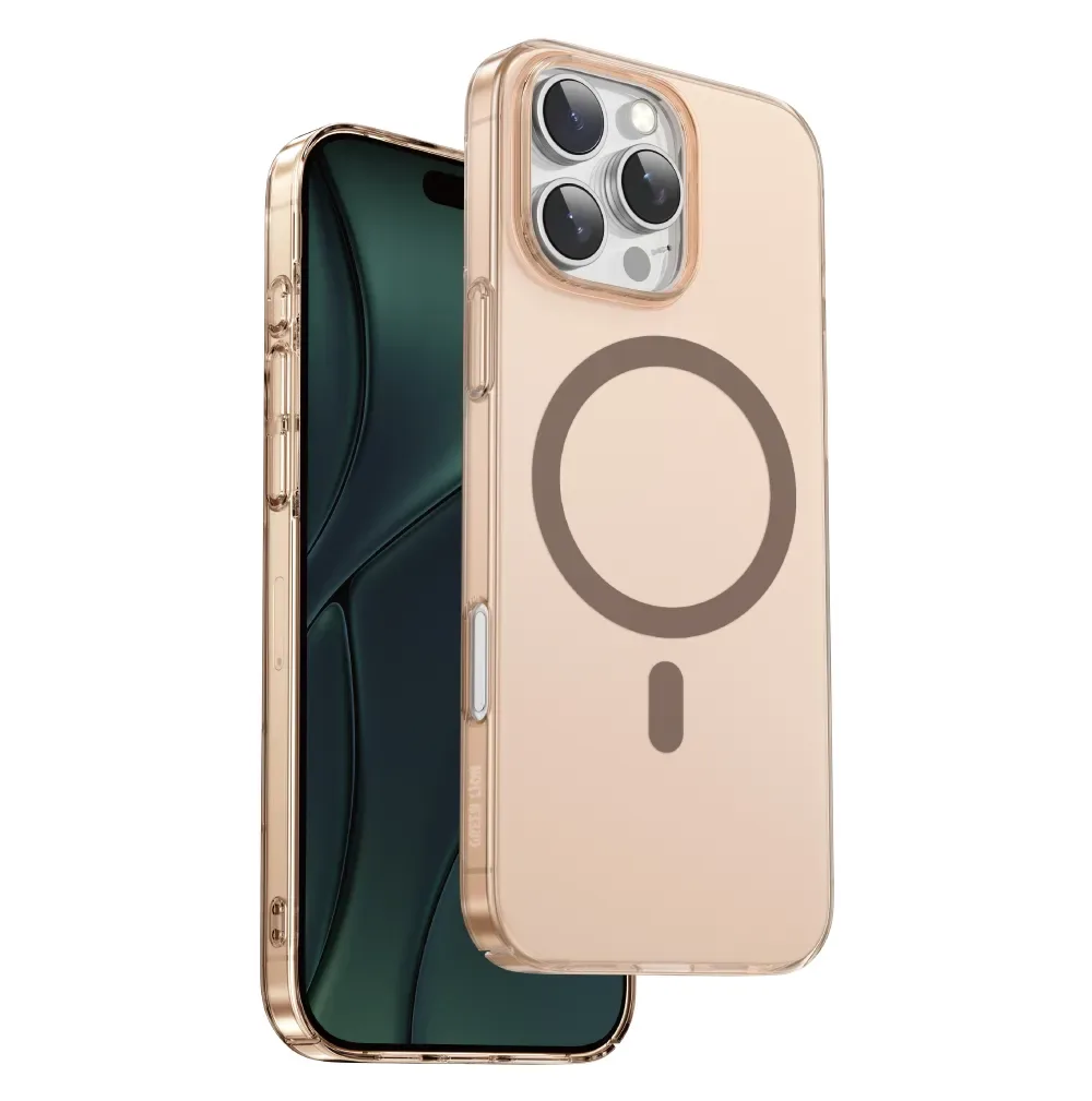 Green Lion Apple iPhone 16 Pro Max Pembe Kılıf