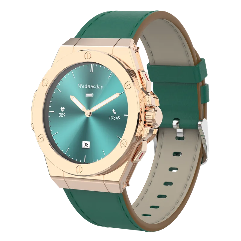 Levelo Oak Hybrid Yeşil Akıllı Saat
