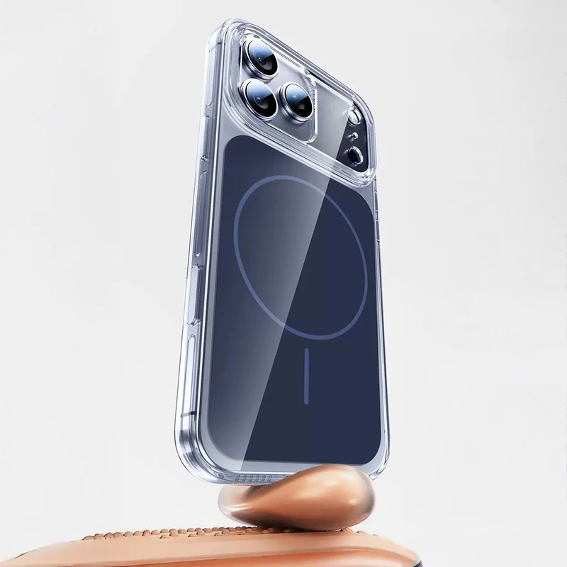 Zore Lugano Apple iPhone 17 Pro Max Lacivert PC Kılıf