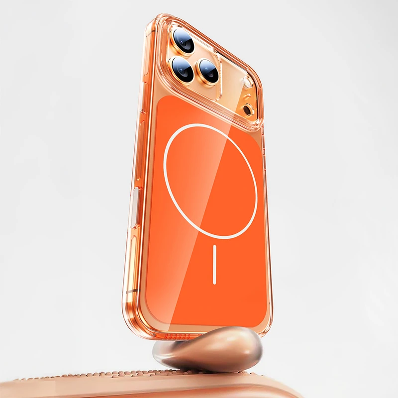 Zore Lugano Apple iPhone 17 Pro Max Lacivert PC Kılıf