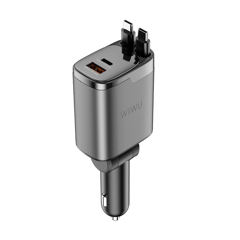 Wiwu Helix Pro 111W USB-A + USB-C Hızlı Şarj Aleti