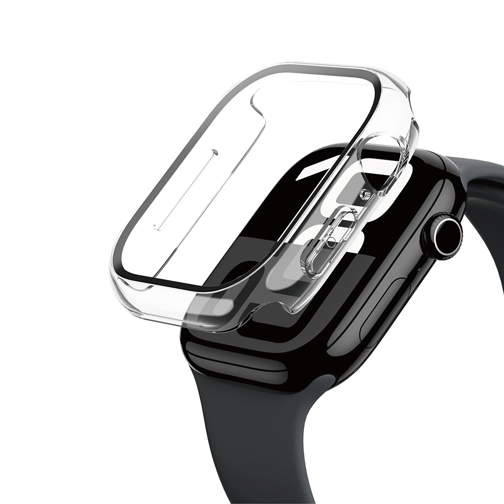 AmazingThing Radix FullGuard Apple Watch Series 10 46mm Şeffaf Kılıf