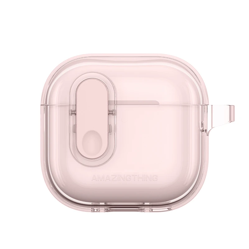 AmazingThing Apple AirPods 4 Click Case Pembe Kılıf