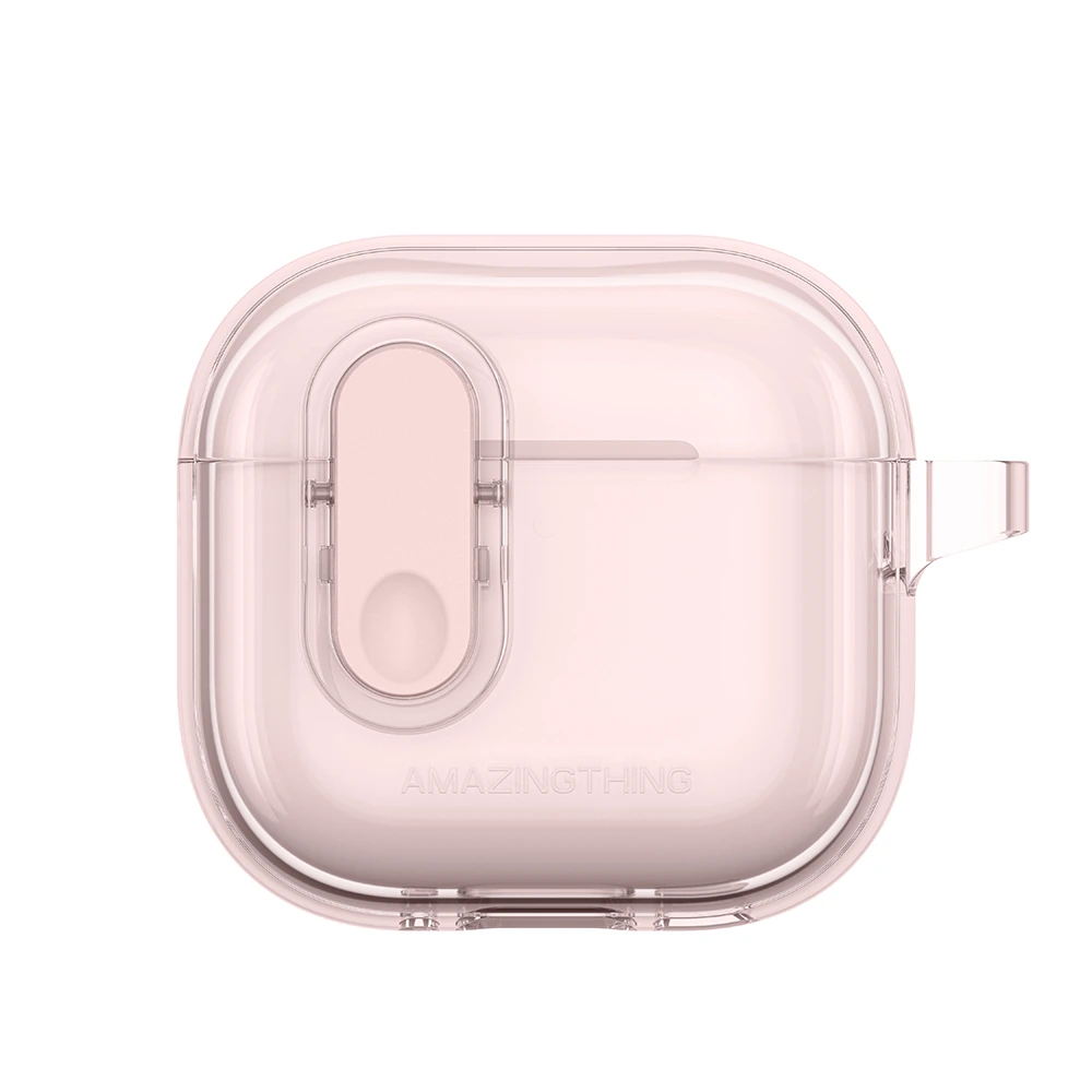 AmazingThing Apple AirPods 4 Click Case Pembe Kılıf