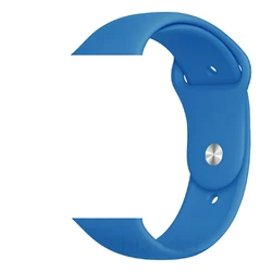 Zore Apple Watch Series 10 42mm Açık Mavi Klasik Kordon