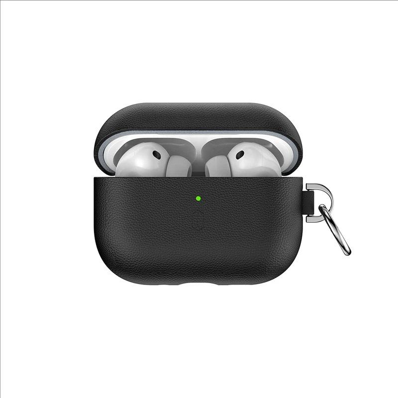 Wiwu HC-201 AirPods Pro 3 Parmak İzi Bırakmayan Deri Kılıf