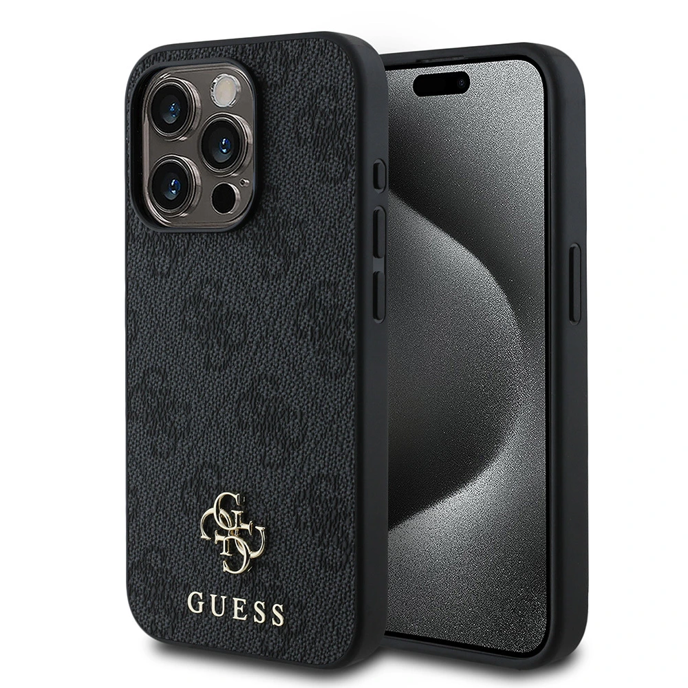 Guess Apple iPhone 15 Pro Max Siyah Kılıf