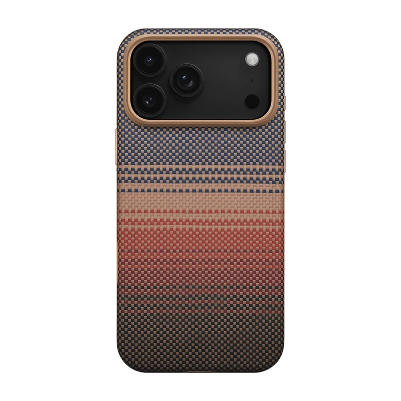Pitaka Apple iPhone 17 Pro Max Aramid UltraGuard Kahverengi Kılıf
