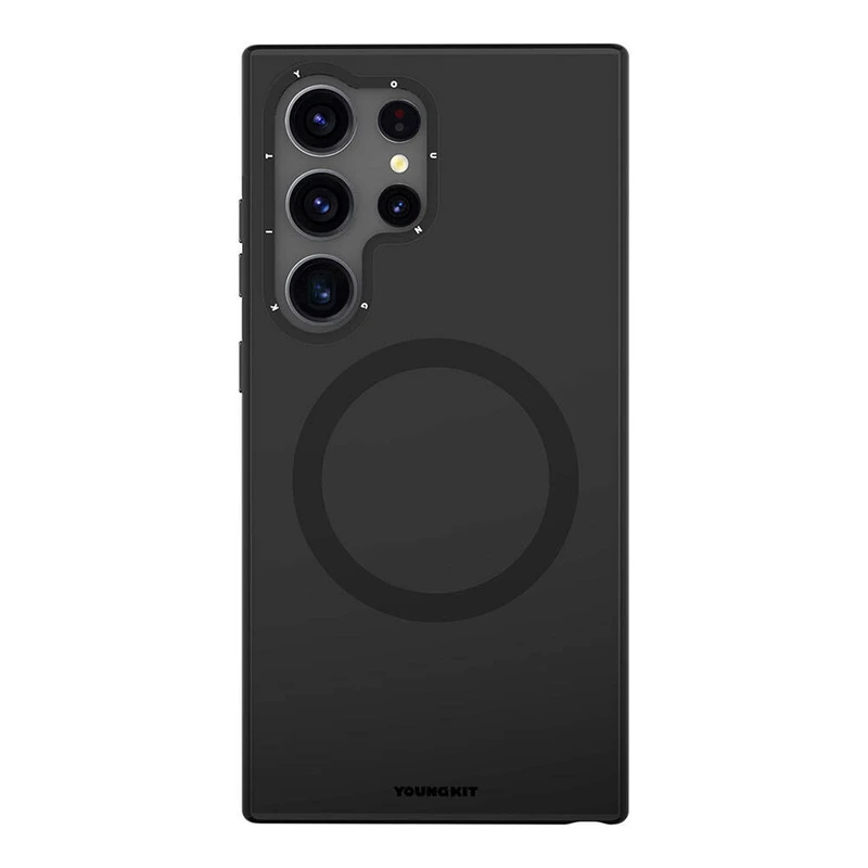 Youngkit Samsung Galaxy S24 Ultra Siyah Kılıf
