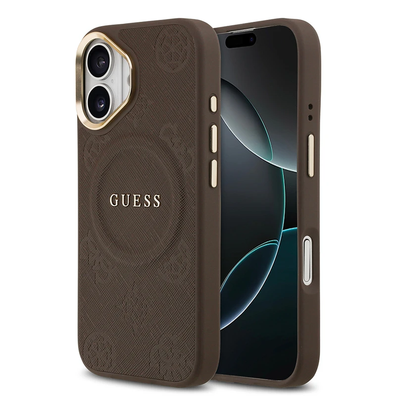 Guess Apple iPhone 17 Kahverengi Kılıf