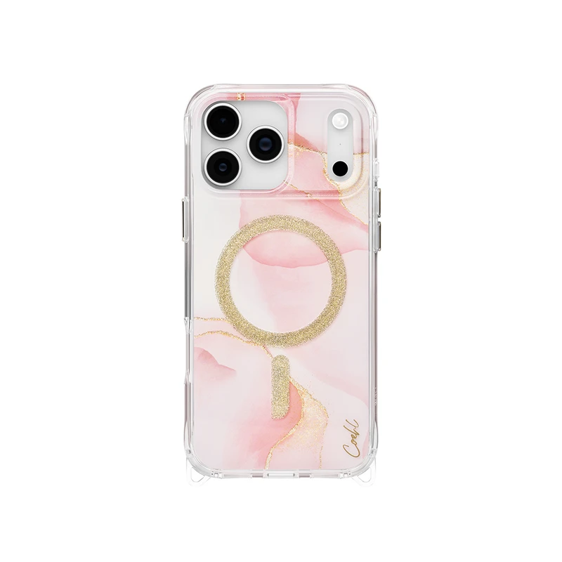 Uniq Coehl Aeris Apple iPhone 17 Pro Max Pembe Kılıf