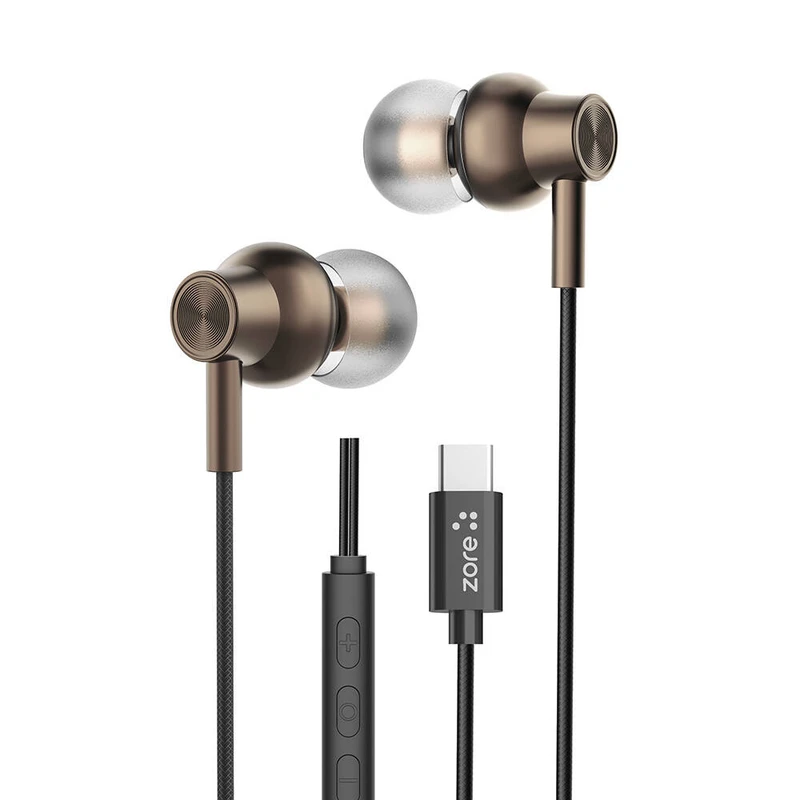 Zore ER-09 SQ Surround 3D Hi-Res Type-C Kulak İçi Kablolu Kulaklık