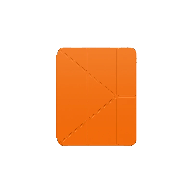 AmazingThing Minimal Flex Folio Şeffaf Turuncu Kılıf