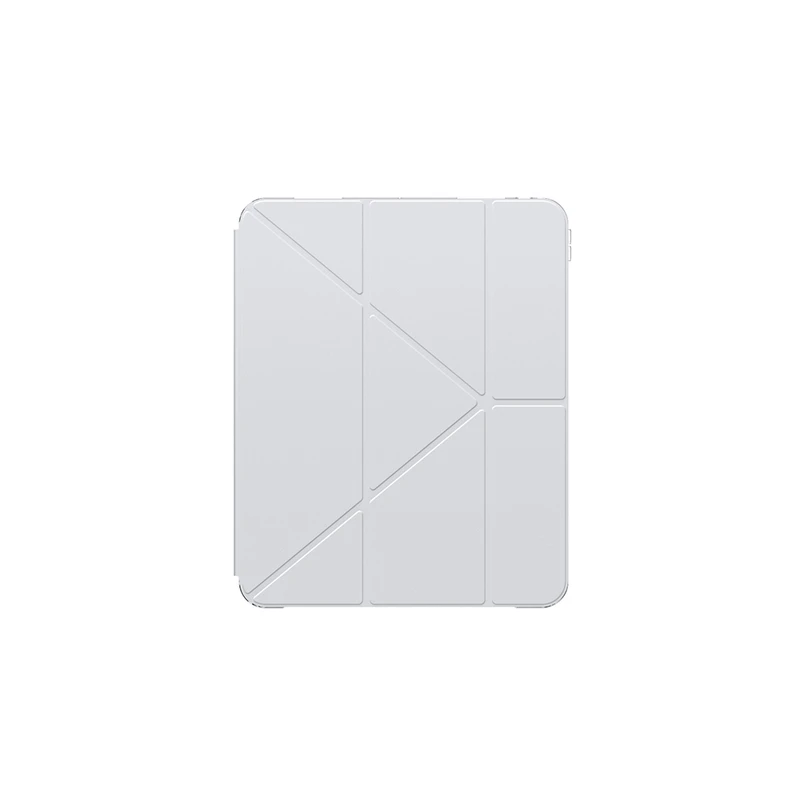 AmazingThing Minimal Flex Folio Şeffaf Gri Kılıf