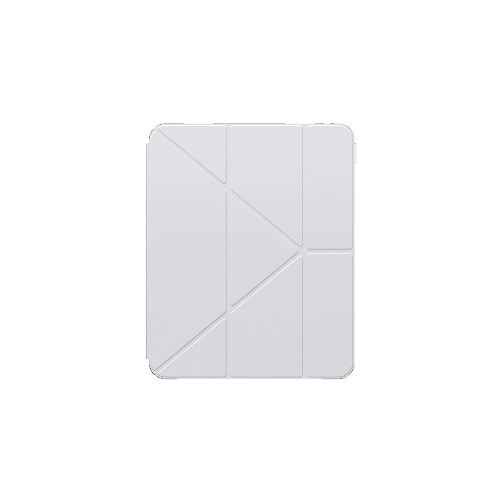 AmazingThing Minimal Flex Folio Şeffaf Gri Kılıf