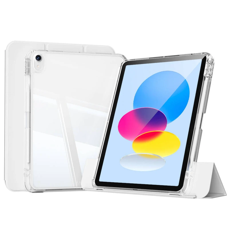 Zore Ipad 10 (10.9) case Transparent & grey