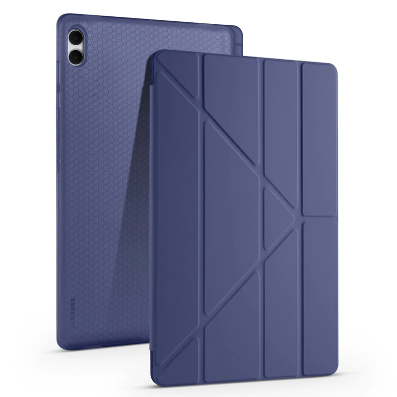 Zore Samsung Galaxy Tab S11 Ultra 14.6 inç Mavi Kılıf