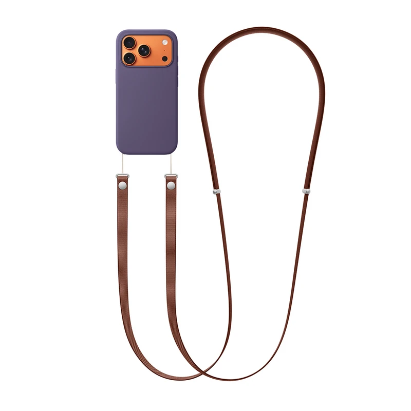 Wiwu Crossbody Kahverengi Telefon Askısı