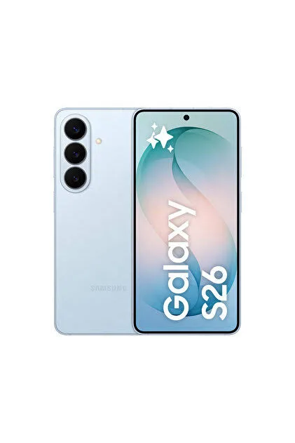 Samsung S26 Sky Blue 12GB 256GB Akıllı Telefon